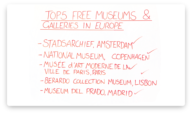 galleries-in-europe