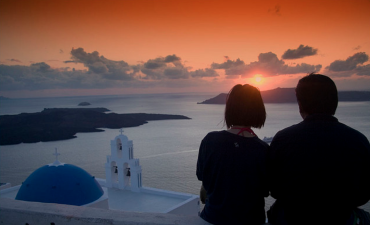 Santorini romantic