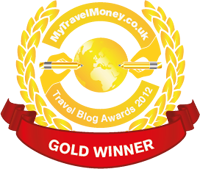 Gold Winner - MyTravelMoney.co.uk's Travel Blog Awards 2012
